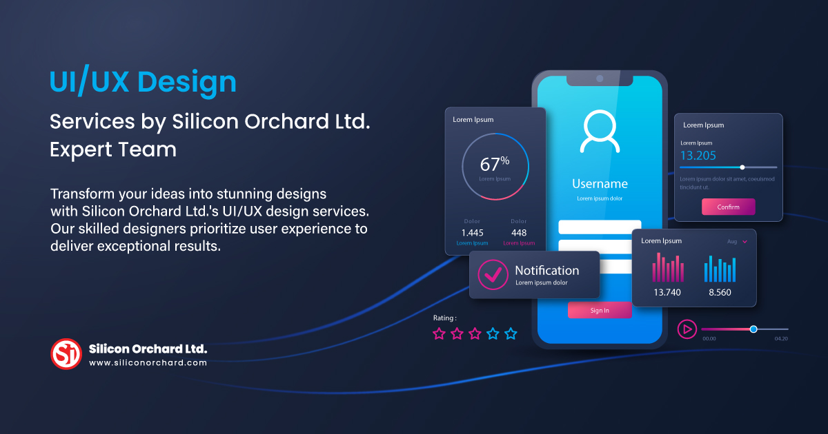 Custom UI/UX Design Services । Silicon Orchard Ltd